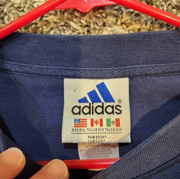 Vintage Adidas Sweatshirt Men's Size XXL - Picture 2 of 4